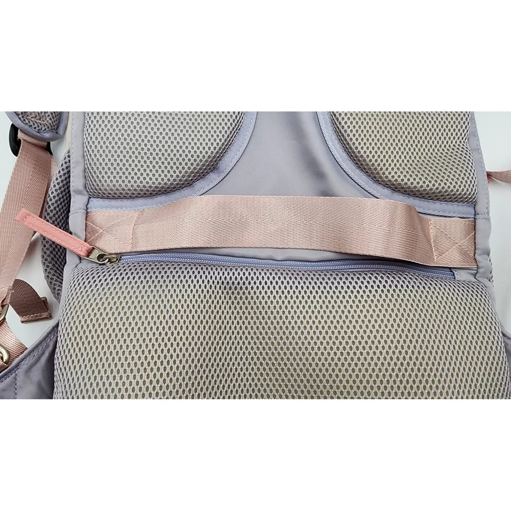 Hanples Travel Backpack Unisex Large Lavender NWT Multi-Pocket Laptop Bag